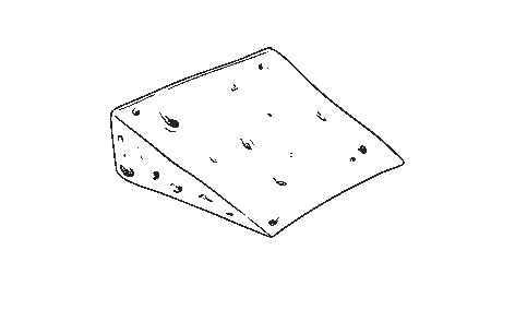 Animation de découpe du Roquefort AOP